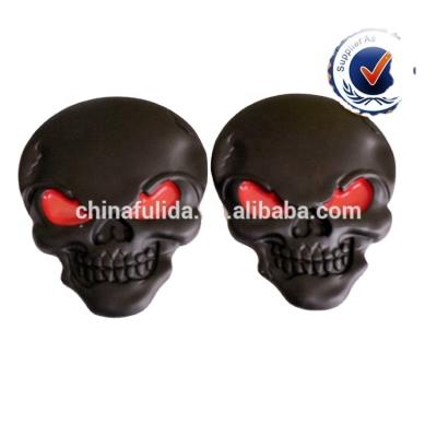 China High Quality Durable ABS 3D Black Body Stickers Black Car Sticker/ABS Sticker/Car Emblem With Brand Adhesive Tape for sale