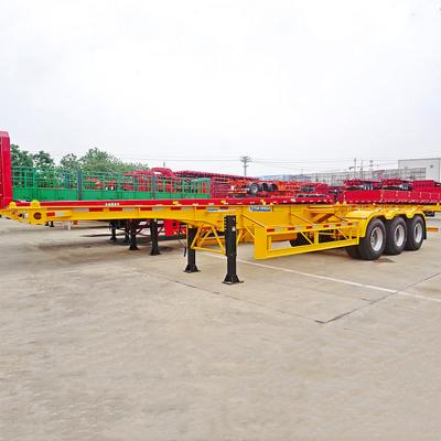 China To Carry 40ft Containers Intermodal Chassis Skeleton Trailer Skel 20ft/40ft/45ft For Sale In Ghana for sale