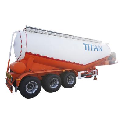 China Truck Trailer 3 Axle 45 Ton Cement Tanker Trailer For Sale Price for sale