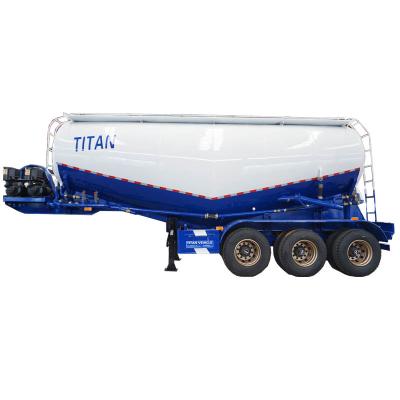 China Truck Trailer 3 Axle 50T Cement Bulker Truck Trailer For Sale Price for sale