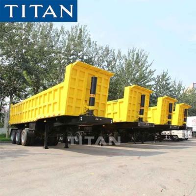 China Truck Trailer 60/80/100 Ton Heavy Dunty Sinotruck Semi Tipper Dump Tractor Truck Trailer For Sale Price for sale