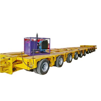 China Truck Trailer 300 Ton Hydraulic Axle Modular Trailer Price in Ghana for sale