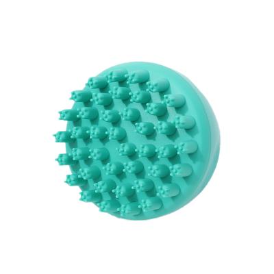 China Viable Bathing Products Silicone Scalp Hair Pet Massage Brush Scrape Massaging Shampoo Hair Scalp Massager Brush for sale