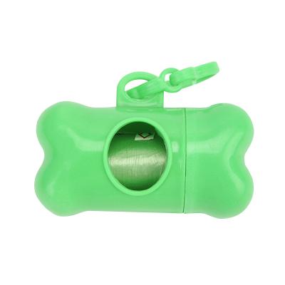 China Viable Outdoor Waste Recycled Type Custom Bin Dog Poop Bag Dispenser Waste Bag Pet Bone Holder for sale