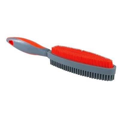 China Viable Self-cleaning Brush Massage Bath Grooming Suppliers Pet Cat Dog Hair Remover Cleaning Brush for sale