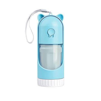 China Wholesale Viable Collapsible Portable Outdoor Foldable Dog Water Dispenser Pet Water Dispenser Pet Cup Food Drinking Bottle For Hike for sale