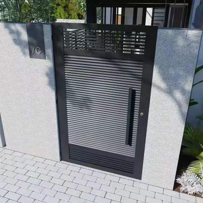 China Easily Assembled Outdoor Sliding Gate Modern Garden Driveway Driveway Gate Villa for sale