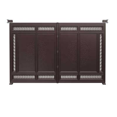 China Easily Assembled Indian Basic House Track Designs Privacy Aluminum Main Doors for sale