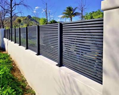 China Profile Modern Aluminum Aluminum Profile Fence Small Easily Assembled Fence For Garden for sale