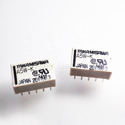 China . RELAY DIP-10 A5W-K electrical components A5W-K A5W-10PIN 5VDC 1A for sale