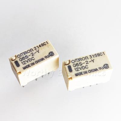 China . Relay 2A 12VDC 8PIN DIP-8 G6S-2-Y of electrical components G6S-2 G6S for sale