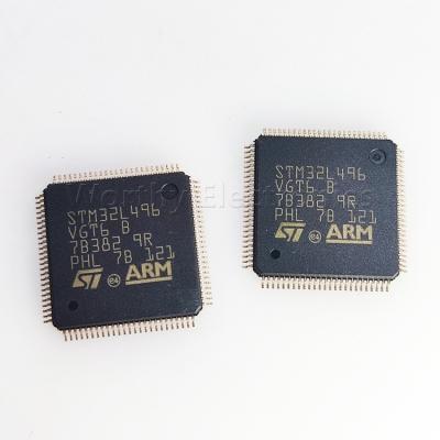 China Chip Electronic Components STM32 Standard High Quality Chips STM32L496 LQFP100 STM32L496VGT6 for sale