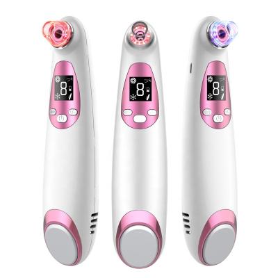 China Black Head Multifunctional Beauty Laser Nose Suction Rechargeable IPL Removal Massager Acne Extractor Blackhead Remover for sale