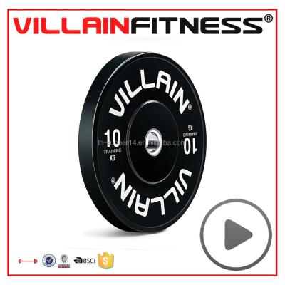 China Thug Rubber Black Hg Bumper Plates for sale