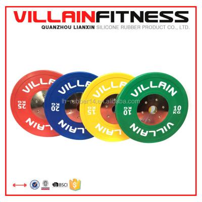 China 2016 IWF IPF Rubber Barbell for sale