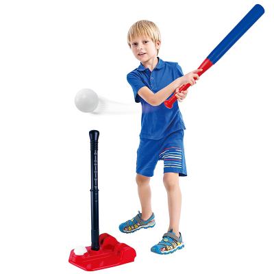 China Kids Playing Hot Sale Baseball Tee Set Toys Kids Sports Games Indoor Outdoor Indoor Practicing Baseball Bat for sale