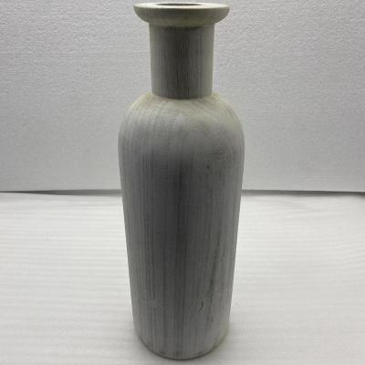 China Handmade decorative wine for display sake bottle decoration home decor wooden bottle for sale