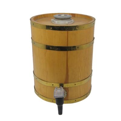 China Sustainable Beer 0.5L/3L/5L Custom Wine Barrel Dispenser Whiskey Oak Wooden Wine Barrels for sale