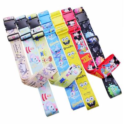 China Fixing And Identifying Your Baggage Strap Wholesale Polyester ID Luggage Strap Top Strong Belt To Keep Your Luggage Security for sale