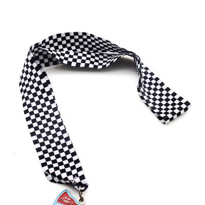 China For Medal Polyester Ribbon Lanyard Champion Neck Strap Custom Cheapest Printed Nylon Lanyard for sale