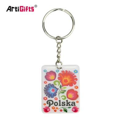 China Custom key chain wholesale hardware promotion gift metal printing key chain for hotel for sale