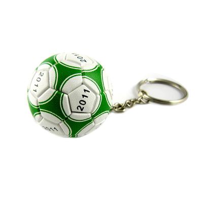 China Key Chain Ring Rubber Key Chain Holder 3D PVC Custom Key Soft Football Promotion Gift From Zhong Shan Oem Artigifts Keyring Factory for sale