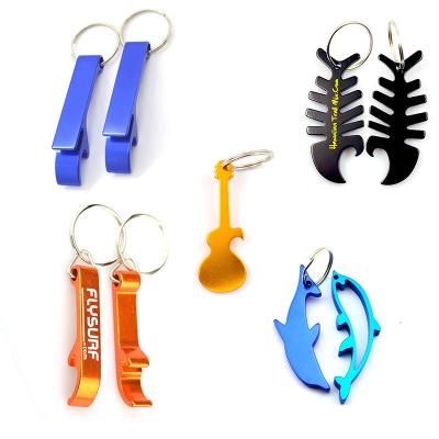 China Viable Hot Sale Customized Logo Bottle Opener Keychain Personalized Bear Bottle Opener Keychain for sale