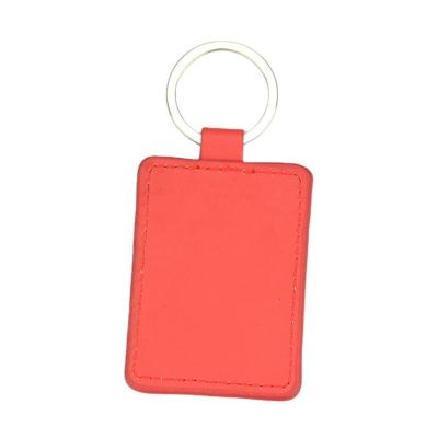 China Promotion Gift China Artigifts Keychain Factory Free Sample No Key Chains Logo Pu Keychain Custom Blank Key Ring Leather Minimum Order Promotion for sale