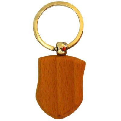 China Promotion Gift China Wholesale Laser Cut Name Key Ring Magnetic Key Holder Wooden Key Chain Blanks Simple Custom Printed Wood Engraved Key Chain for sale