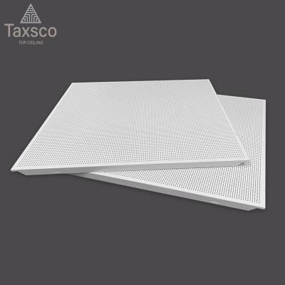 China Artistic Ceiling Plant Soundproof Interior Decorative Ceilings Metal Perforated Aluminum Ceiling Tiles for sale