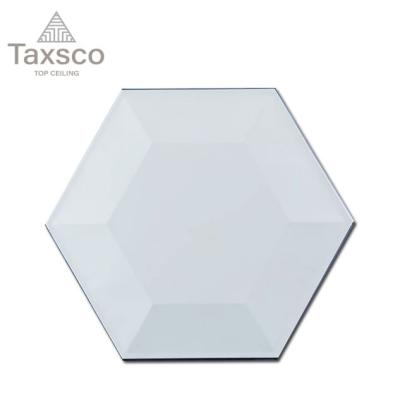 China Popular Interior Aluminum Acoustic Type Ceiling Panel Hexagon Aluminumg Ceilings Artistic Custom Tile for sale