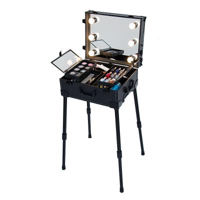 China ENGLAND STYLE Stylish Cosmetic Workstation Beauty Salon Styling Stations for sale