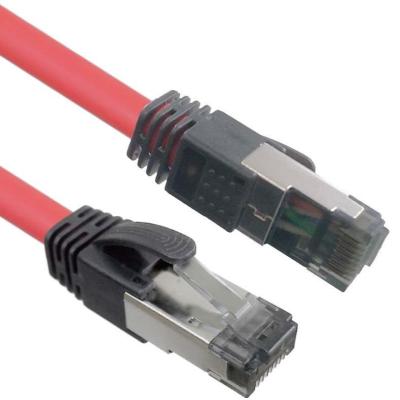 中国 PEの絶縁材CAT8 S/FTP RJ45のパッチ・コード7241007 販売のため