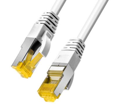 中国 7241011 SFTP -ジャケットからのポリ塩化ビニールが付いているCAT6A RJ 45のパッチ・コード 販売のため