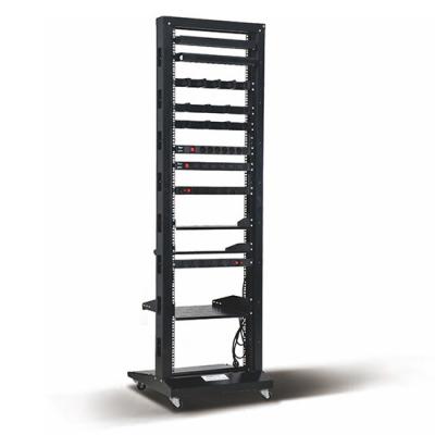 China 606 Open Racks Data center 19 Inch 42U 4 post ddf computer network server rack open frame for sale