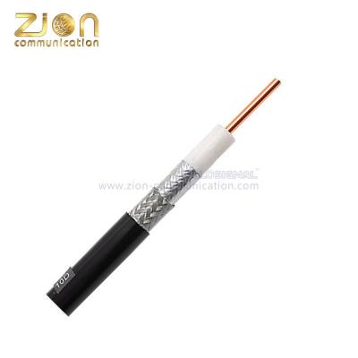 China Fabricação de cabo coaxial RF 10D-FB BC TC PE baixa perda 50ohm fio de isolamento de cobre nu PE para comunicação à venda