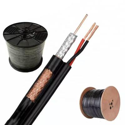 Κίνα RG6/U 2C 18AWG CMR Figure 8 CCTV Cable RG6+2C Coaxial Cable RG6 2c With Power Coaxial Cable προς πώληση