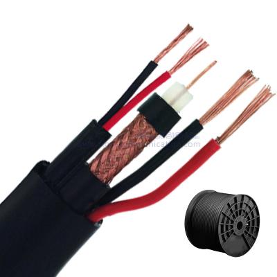 中国 PTZ 80+2×1.00+2×0.22 OEM ODM PTZ 80 Coaxial Power Hybrid Cable 販売のため