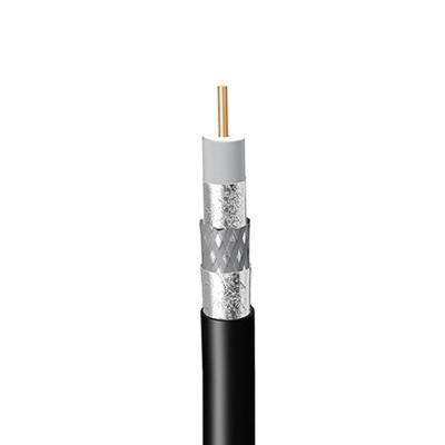 China RG11-Koaxialkabelrolle mit Tri-Shield Underground Drop Direct Burial Flooded Coax Digital Cable mit Gel zu verkaufen