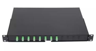 China 1U 19inch Full Loaded Fixed Rack Mount Fiber Patch Panel for sale