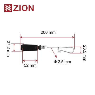 中国 ZCSPC-03 FTTH コンビネーションフラットケーブルドロップクランプ 汎用的なアプリケーションのための耐久性のある光ファイバークランプ 販売のため