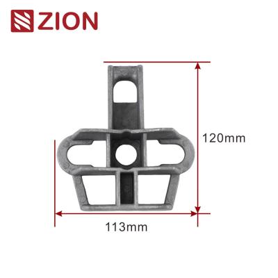 China ZCALC-02 - Aluminiumhoop/Pole Bracket - Aluminiumlegierung Universal-Pole-Metall-Behälter UPB-Aufhängeklemme zu verkaufen