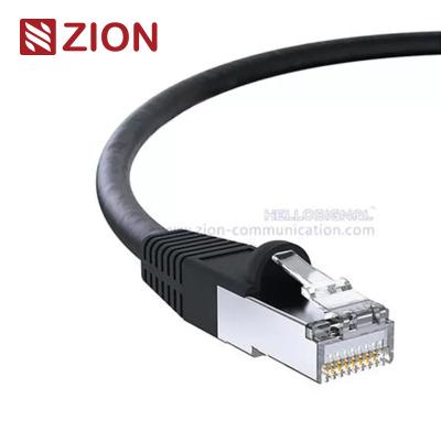 中国 SF/UTPはCCAが付いている歪んだ4組のCat5eのパッチ・コードの24AWGによって座礁させた銅保護しました 販売のため