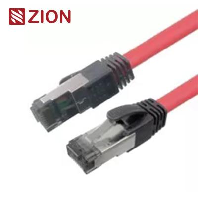 China Shielded Twisted Pair CAT8 Patch Cables Snagless PVC LSZH Jacket for sale