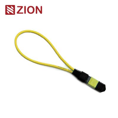 China 12 Fiber MTP Singlemode Fiber Optic Loopback Module /Cable for sale