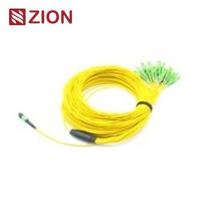 Cina 24 fibre MTP a LC Fibra ottica monomodale MTP-LC 2,0 mm Cavi con cablaggio dritto in vendita