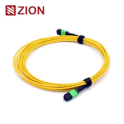 Cina 12 fibre MPO femmina a MPO femmina monomodale da 3,0 mm LSZH MPO Patch Cord in vendita