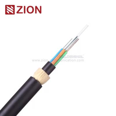 China Todo el cable aéreo autosuficiente dieléctrico ADSS con el PE o EN la envoltura externa en venta