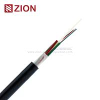 China Ducted  or Aerial GYFTY Stranded Loose Tube Fiber Optic Cable With PE Sheath for sale