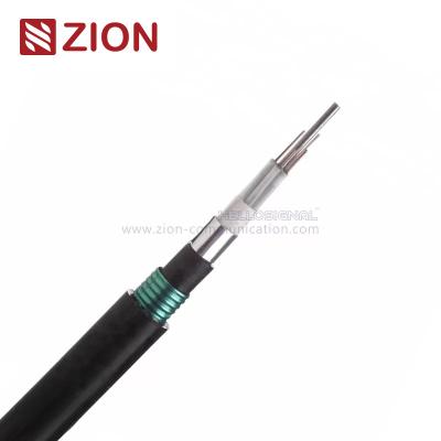 China GYFTA53 Double Sheathed Fiber Optic Cable for Directly Underground Application for sale